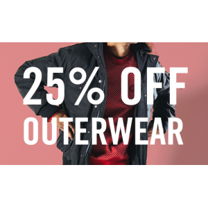 Flat 25% Off on Outerwear At JimmyJazz.com