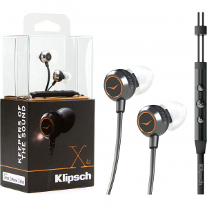 Klipsch X4i In Ear Headphones with iPod/iPhone Controls Silver or Black For$48.99 At Ebay.com