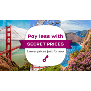 Save with Secret Prices and get up to 50% off At Hotels.com