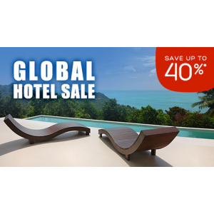 Global Hotel Sale : Save Up to 40% Off At Hotels.com