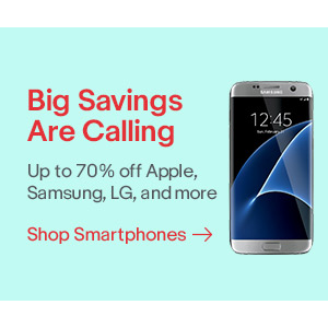 Up to 70% off Apple, Samsung, LG and more