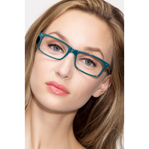Buy MANDI Teal Eyeglasses For $32 At Eyebuydirect.com