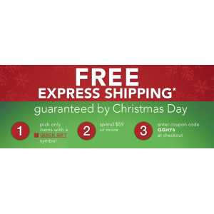 FREE Express Holiday Shipping : Spend $59 + Pick Quick Gift items  At FragranceNet.com