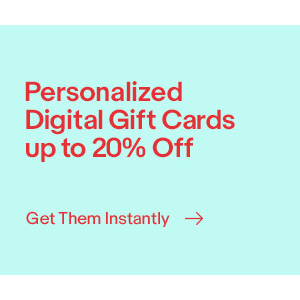 Up to 20% Off Digital Gift Cards At ebay.com