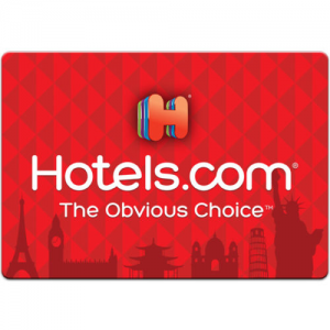 Get $100 Hotels.com Gift Card For Only $85!FREE Mail Delivery Only At Ebay.com