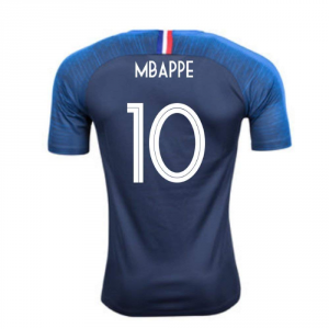 Grab 2018-2019 France Home Nike Football Shirt (Mbappe 10) $131.24 At Amazon.com