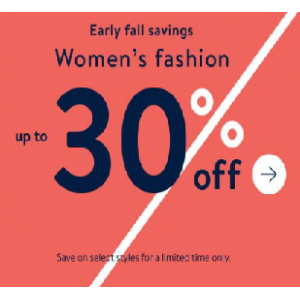 Upto 30% Off on Women's Fashion Only At Walmart