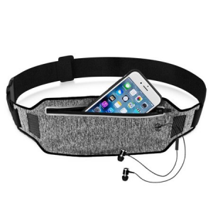 Lightweight Water Resistant Reflective Runner Belt Sports Fanny Pack Adjustable Waistband (Black) $9.88 At Walmart