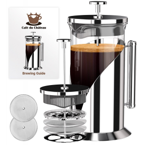 French Press Coffee Maker (8 cup, 34 oz) With 4 Level Filtration System $23.95 At Amazon