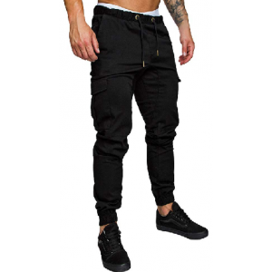 Men's Cargo Pants Slim Fit Casual Jogger Pant Chino Trousers Sweatpants $15.99 At Amazon