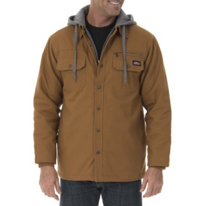 Big Men's Canvas Shirt Jacket $27.82 At Walmart