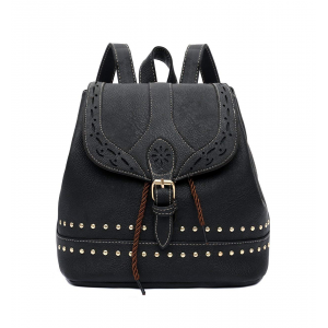 Women's Small Soft Leather Backpack Purse Fashion Girls Casual Shoulder Bag $23.99 At Amazon