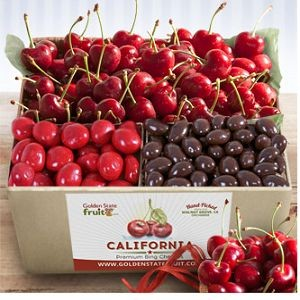 Bing Cherries and Chocolate Gift Box $42.95