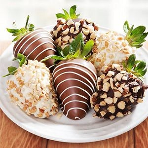 Nuts About Chocolate Covered Strawberries - 6 Berries $29.95.