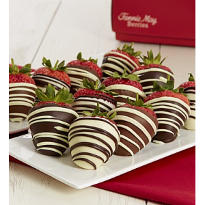 Full Dozen Decadent Chocolate Dipped Strawberries at $39.99.