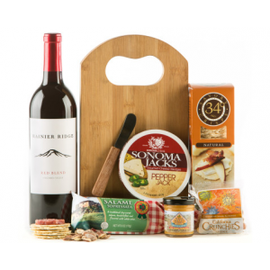 Gourmet Wine & Cheese Board Gift Set at $39.99.