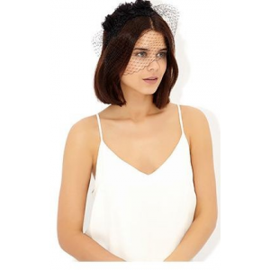 VIENNA FLOWER VEIL ON BAND FASCINATOR AT $29.