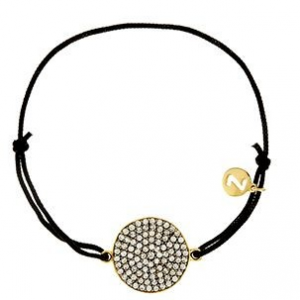 JUPITER PAVE DISC FRIENDSHIP BRACELET AT $19.