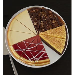 Cheesecake Sampler at $29.99.