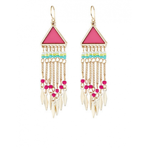 HIAWATHA SLINKY EARRINGS AT $.4.00.