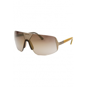 Women's Semi-Rimless Silver-Tone and Brown Sunglasses at $59.99