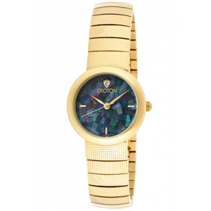 Women's Gold-Tone Stainless Steel Blue Dial at $64.99.