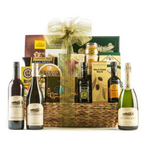 Bountiful Vineyard Wine Gift Basket at $149.99