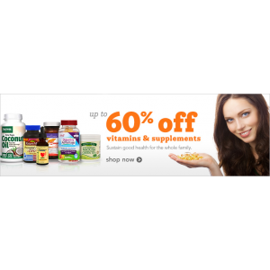 Upto 60% Off on Vitamins & Supplements