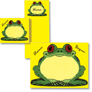 Frog Personalized Stationery & Memo Ensemble At $9.95