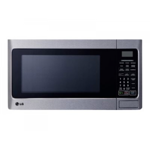 LG - 1.1 Cu. Ft. Mid-Size Microwave - Stainless Steel - LCS1112ST At  $20.00 