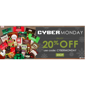 Cyber Monday Sale : Get 20% Off on Gift Baskets