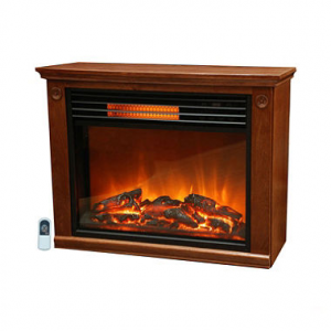 LifeSmart Lifepro Large Room Infrared Heater Fireplace At $ 129 93