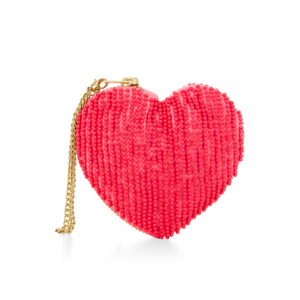 Get Beaded Heart Purse At $8