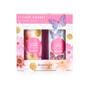 Get LYCHEE SORBET BATHING DUO At $10.00