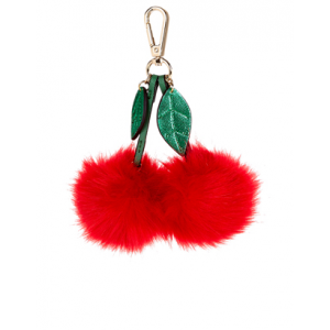 Get CHERRY POM-POM BAG CHARM At $7.00