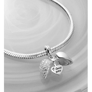 Get Chamilia Bracelet with Secret Message Charm At $114.99