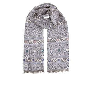 Get SOUK MIRRORED JACQUARD BLANKET SCARF At $25.00