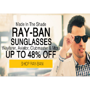 Upto 48% Off RAY-BAN SUNGLASSES