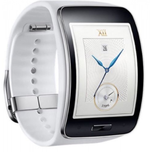 Samsung Galaxy Gear Smart Watch White Curved AMOLED At $219.99