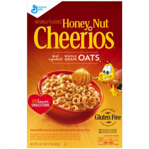 Get Honey Nut Cheerios Cereal, 17 Oz At $2.98