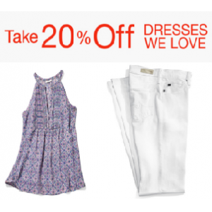 Take 20% Off on Women's Dresses