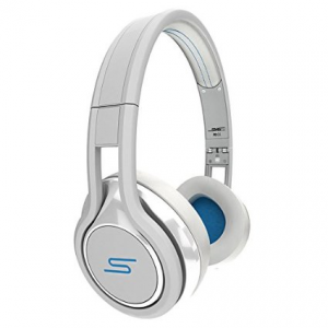 Get SMS Audio Street by 50 Cent Wired On-Ear Headphones - White At $39.99