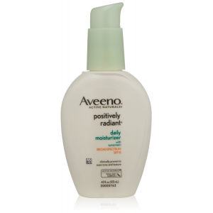 Get Aveeno Positively Radiant Skin Daily Moisturizer SPF 15 At Rs. $12.72