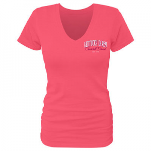 Women's Red Kentucky Derby 142 Verdana T-Shirt At $29.99