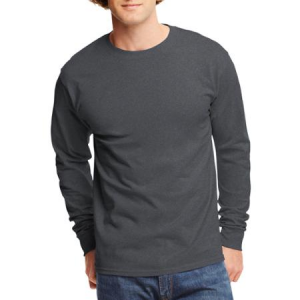 Buy Hanes Men's Tagless Long Sleeve T-shirt At $5.68