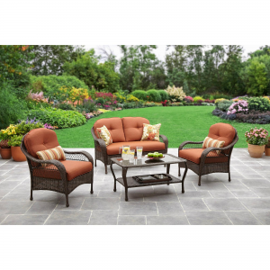 Better Homes and Gardens Azalea Ridge 4-Piece Patio Conversation Set Seats 4 $ 456.00