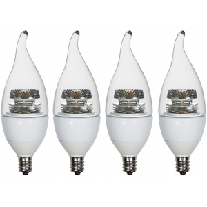 Flat 68% OFF on Thinklux 4-PK-TKUCA35S01-4.5W-830-E12 40 Watts Equivalent LED Light Bulb