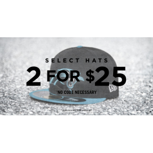 Select Hats 2 For Rs $25