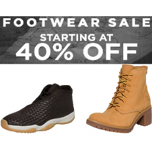 Footwear Sale : Upto 40% Off + Starting At $37.50