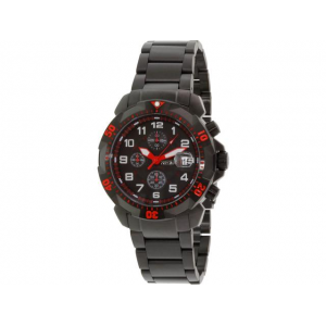 Precimax Men's Defender Pro PX14023 Black Stainless-Steel Quartz Watch At $ 69.99